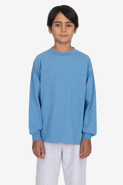 18107GD - Kids Long Sleeve Garment Dye T-Shirt
