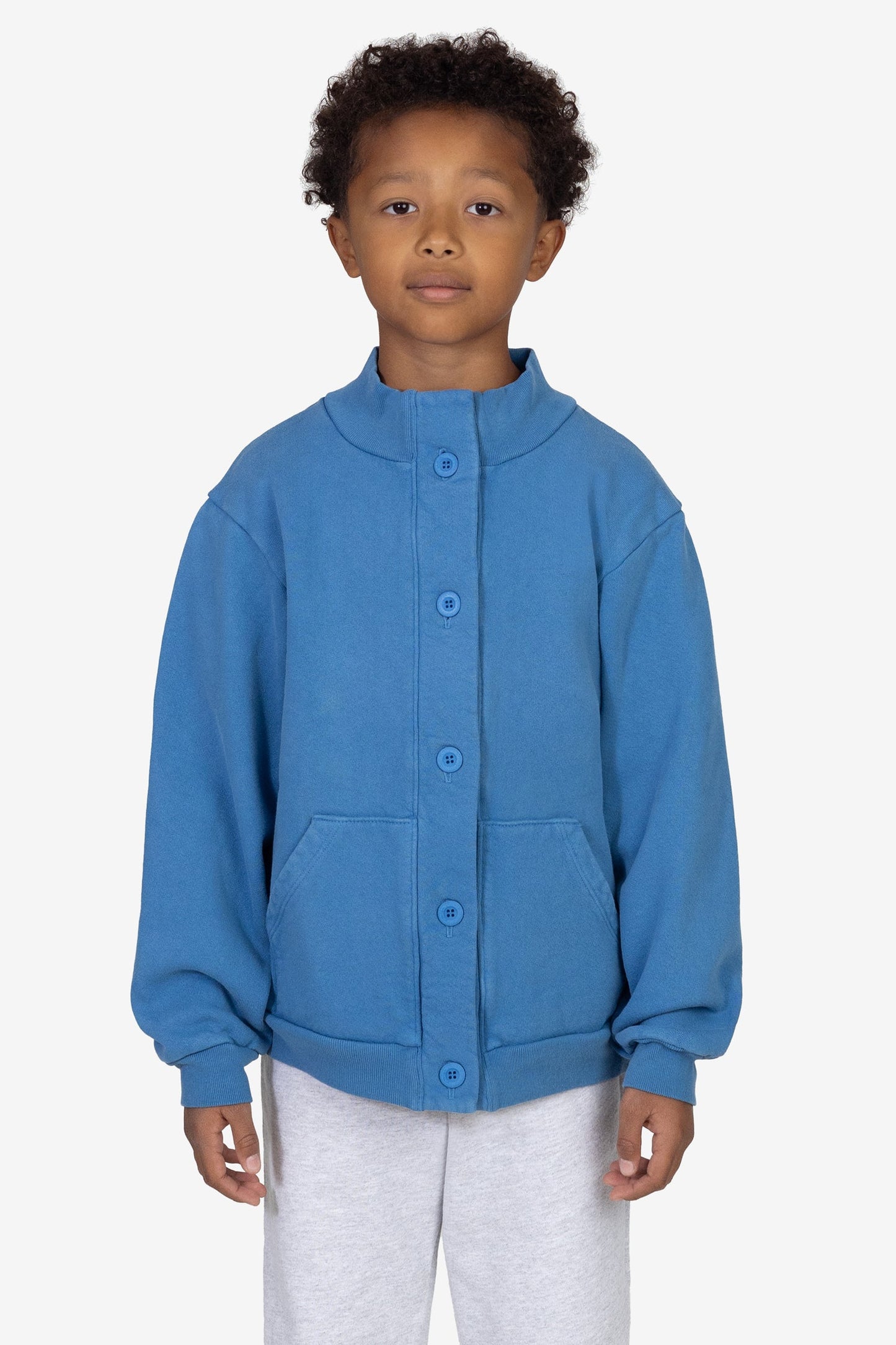HF1001GD - Kids Heavy Fleece Jacket