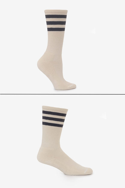 CALFSOCK - Unisex 3-Stripe Calf Sock