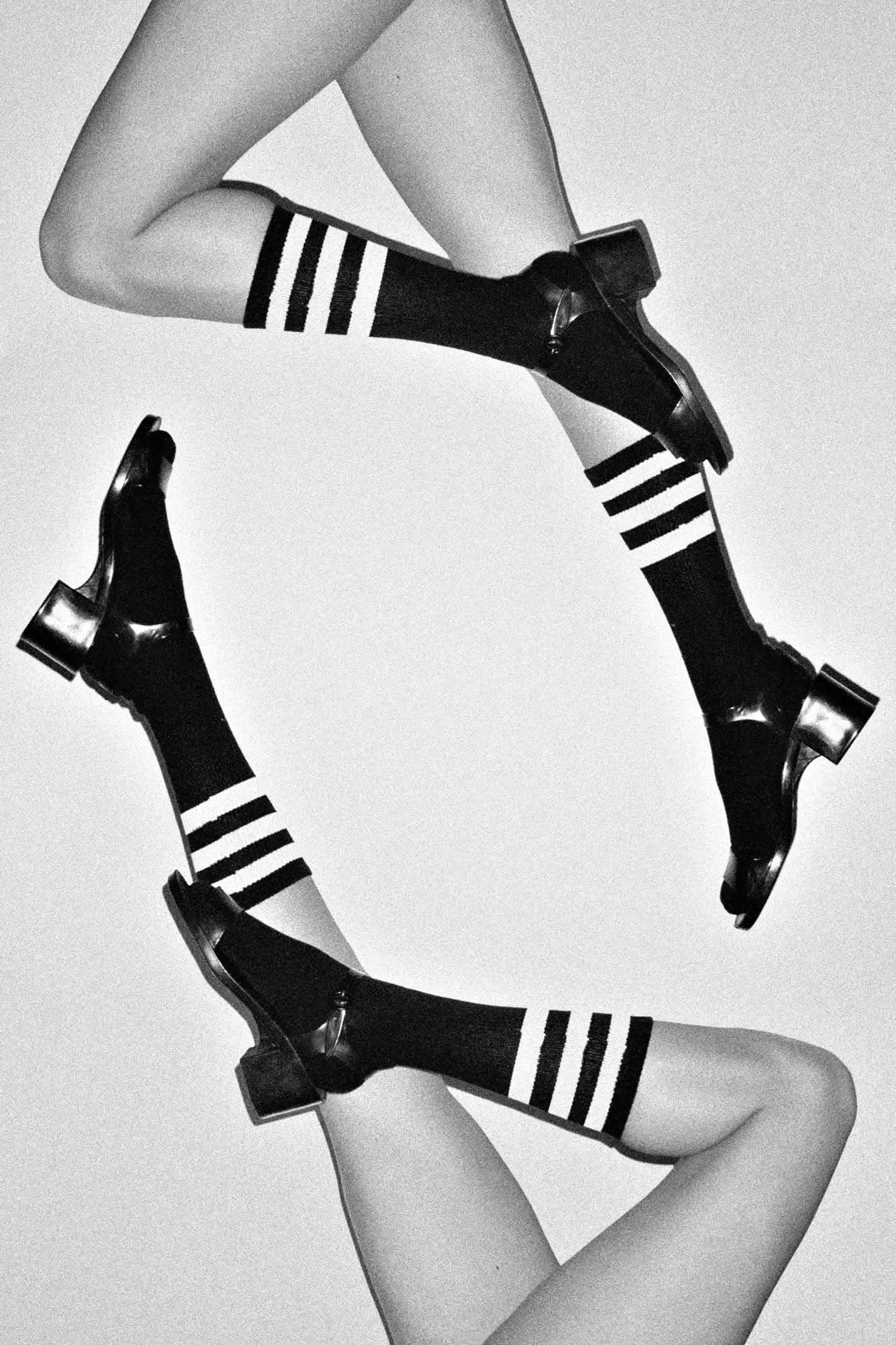 CALFSOCK - Unisex 3-Stripe Calf Sock