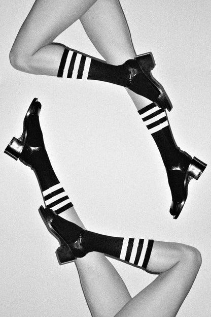 CALFSOCK - Unisex 3-Stripe Calf Sock