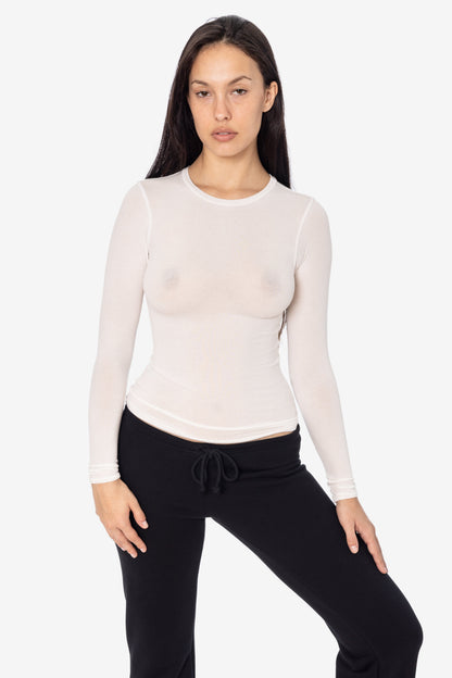 CC307 - Long Sleeve Cheesecloth Fitted T-Shirt