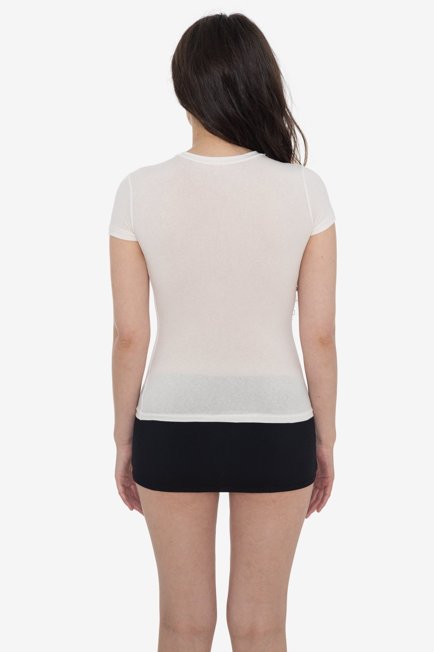CC356 - Cheesecloth Fitted V-Neck T-Shirt