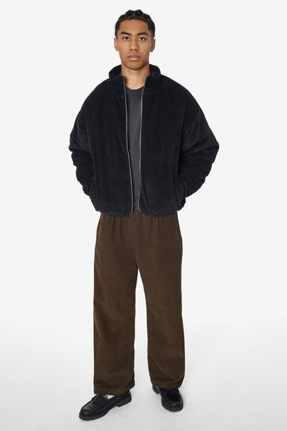 CD410PD - Corduroy Puffy Zip Up Jacket