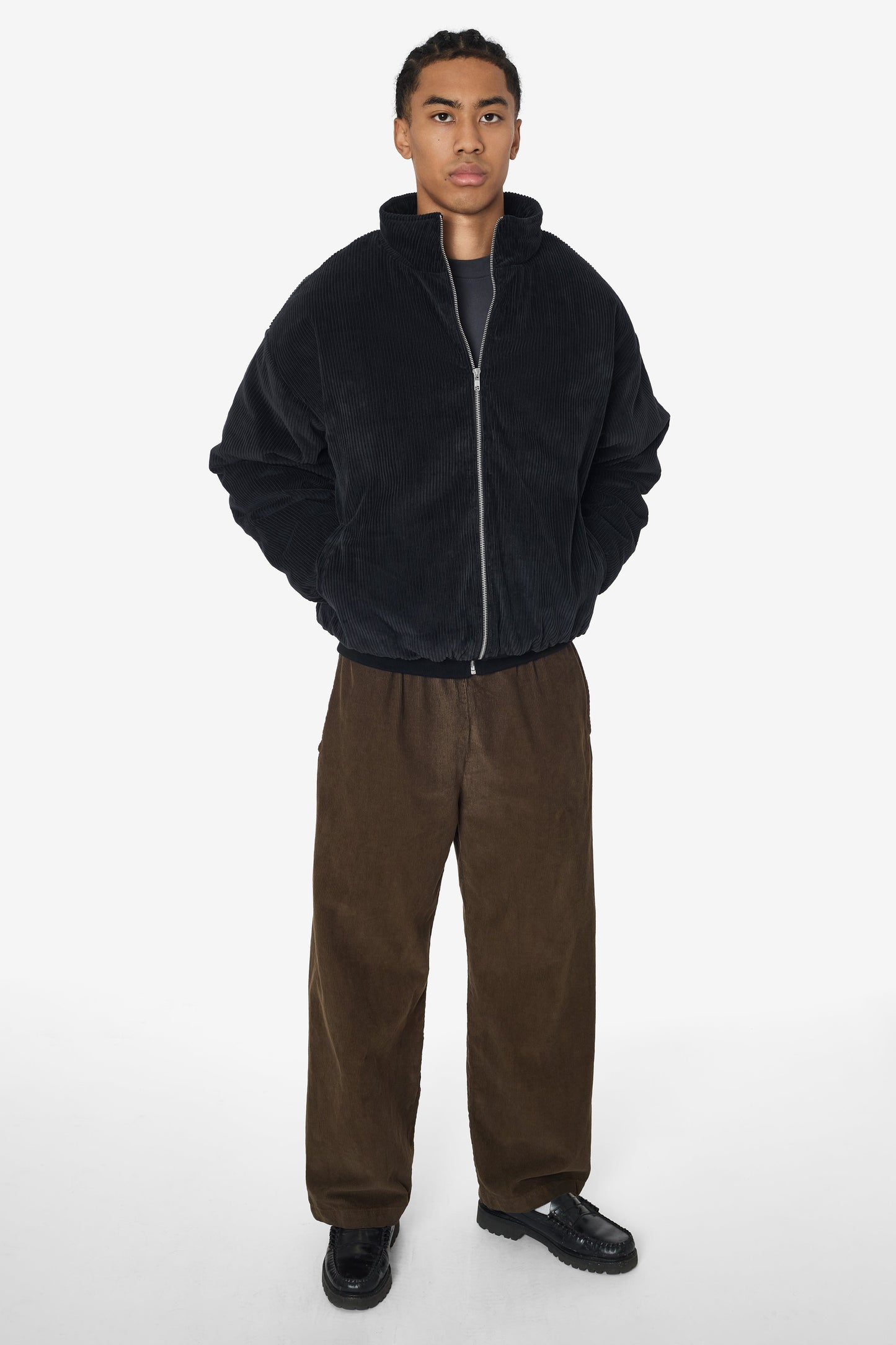 RCD405GD - 14 Wale Corduroy Open Bottom Pant