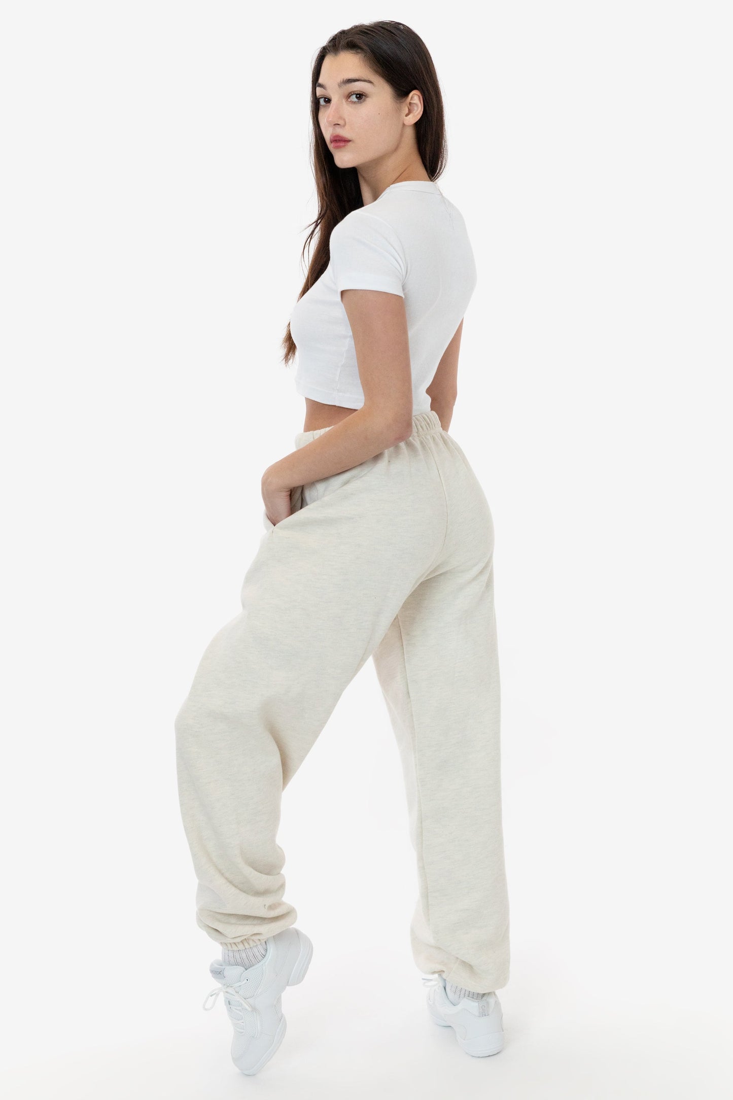 CF394 - Cotton Fleece High Waist Sweatpants