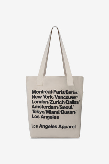 BD01P - Printed Bull Denim Tote Bag