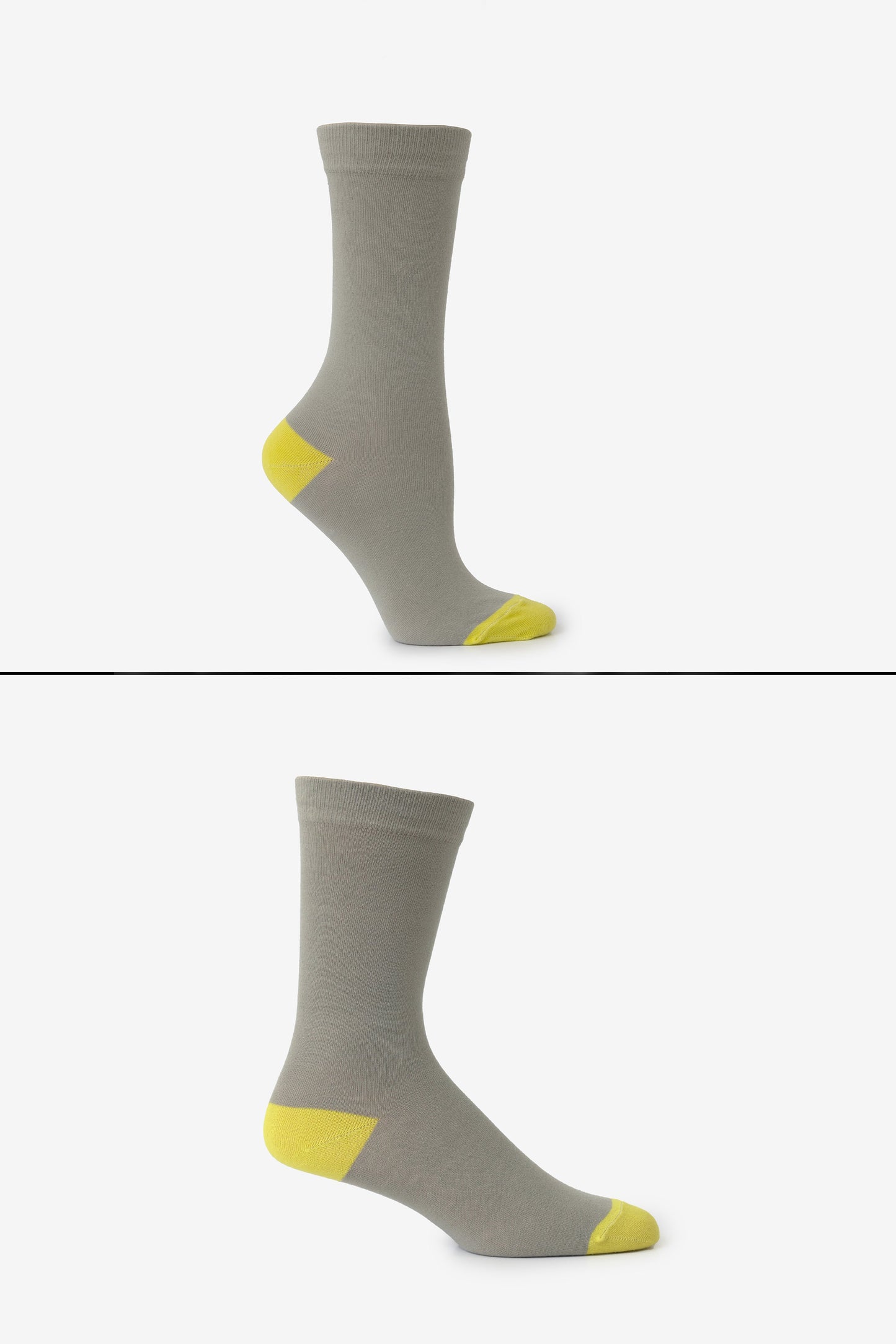 CNTSTSOCK - Heel and Toe Colorblock Sock