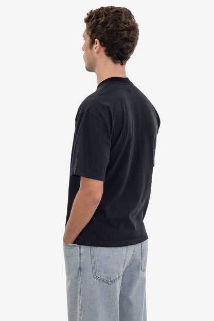 1801GDRIN - 6.5oz Garment Dye Crew Neck Ringer T-Shirt