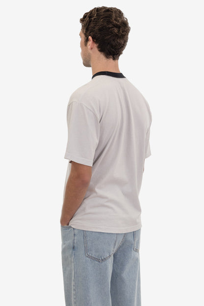 1801GDRIN - 6.5oz Garment Dye Crew Neck Ringer T-Shirt