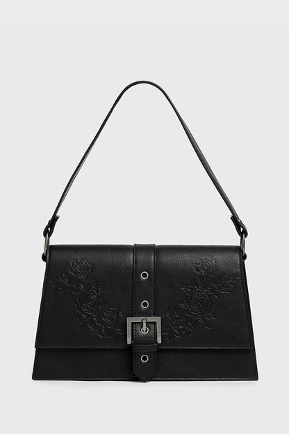 Devil's Darling Debossed Handbag