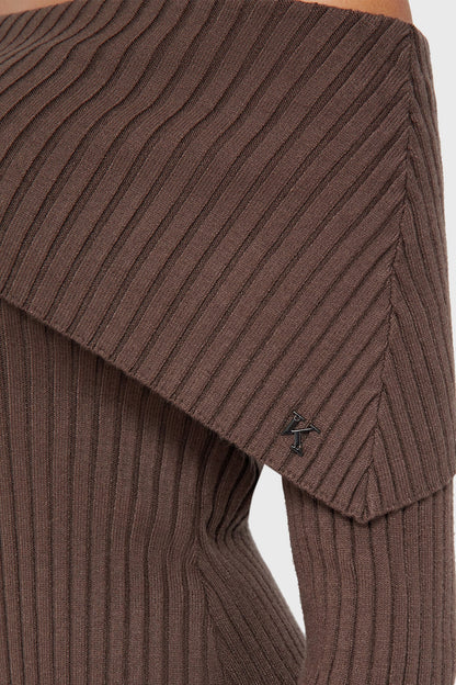 Dusk Empress Dress [Brown]