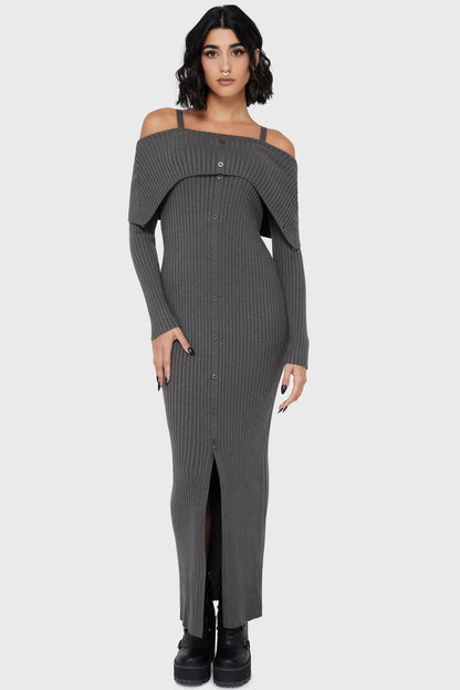 Dusk Empress Dress [Grey]