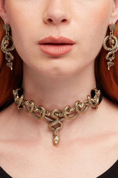 Deadly Coil Choker [Gold]