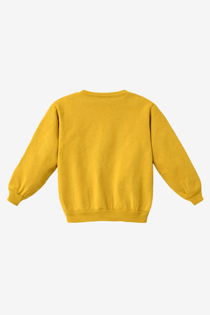 HF107GD - Kids Heavy Fleece Garment Dye Crew Sweatshirt