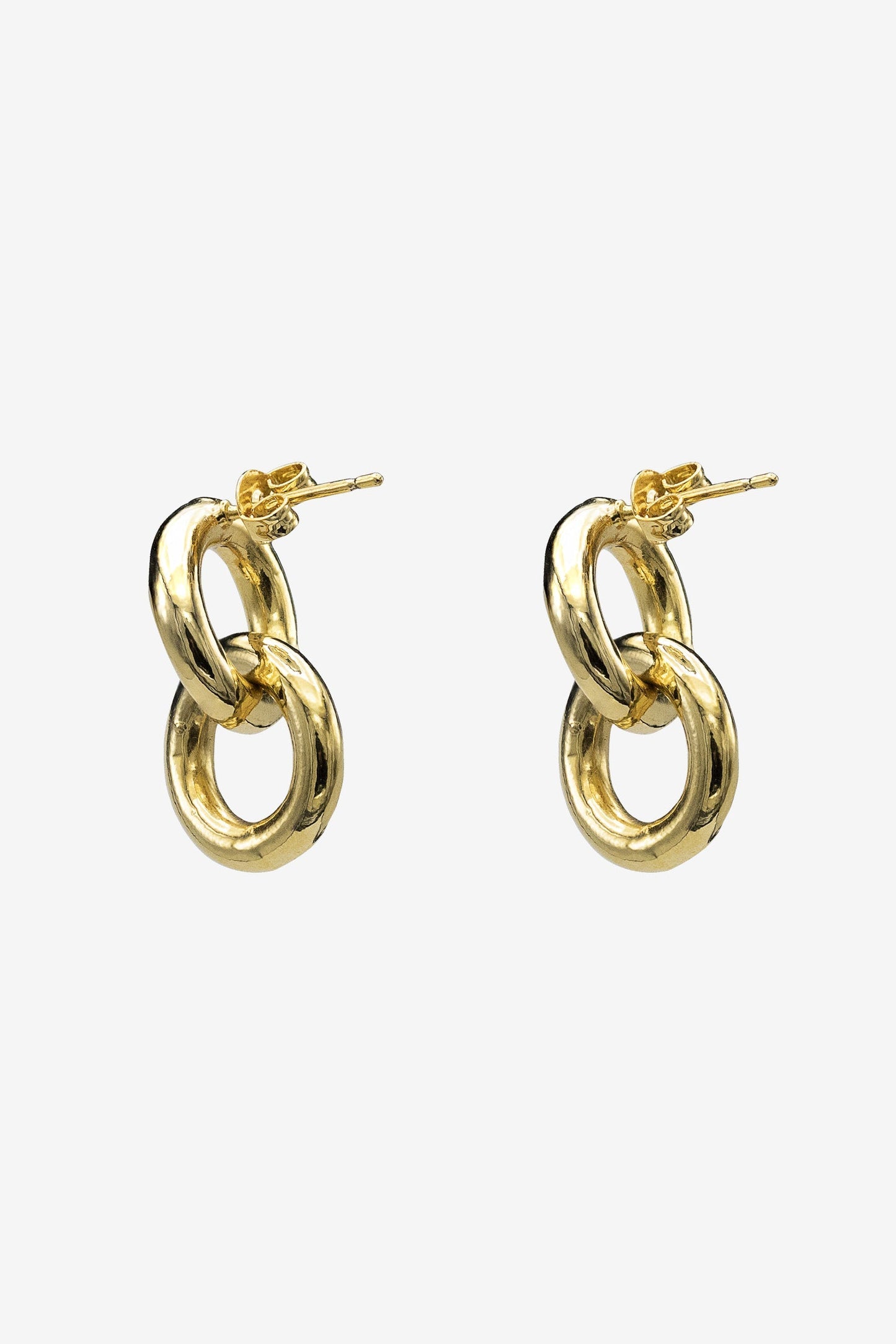 EARHOOPRNG - Double Round Tube Earrings