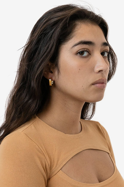 EARSQHOOP - Square Hoop Earrings