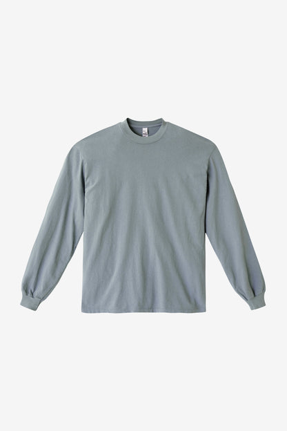 1807GD - 6.5oz Long Sleeve Garment Dye Crew Neck T-Shirt