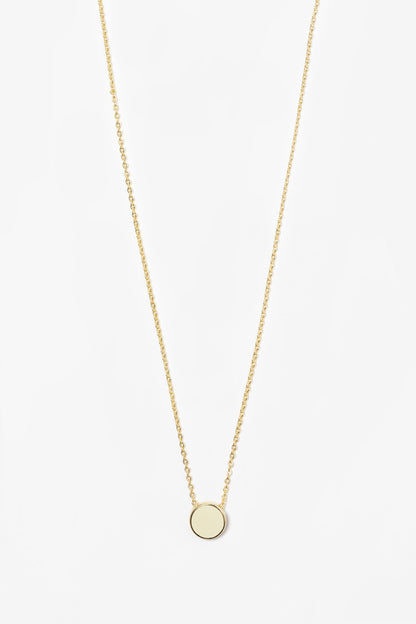 NCKES90 - 9mm Enamel Stud Necklace