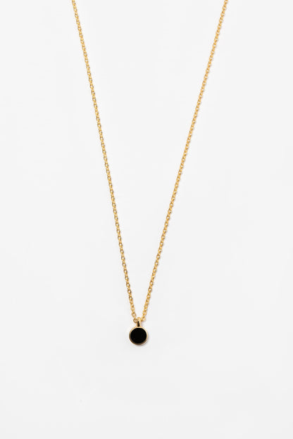NCKES55 - 5.5mm Enamel Stud Necklace