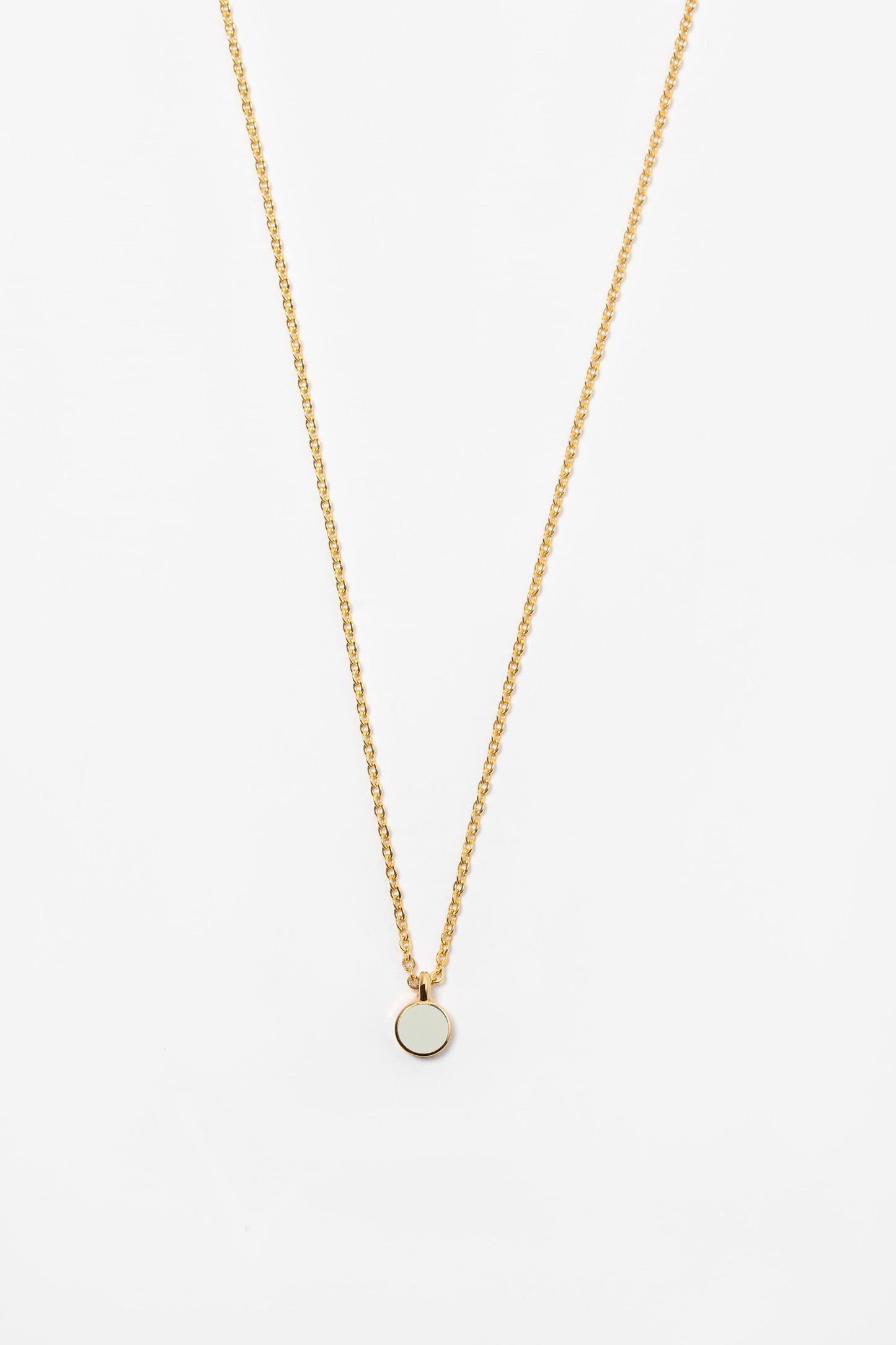 NCKES55 - 5.5mm Enamel Stud Necklace