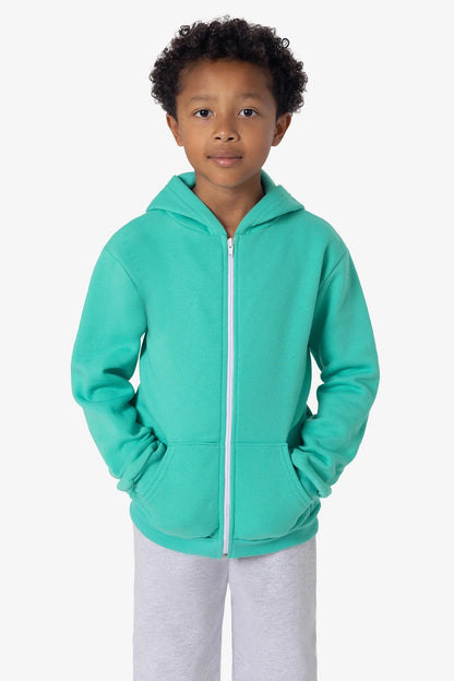 F2097 - Kids Poly Cotton Zip Hoodie