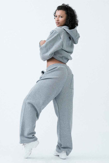 TRF05 - 12 oz. Tri-Blend Gabardine Fleece Sweatpant