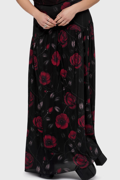 Fawnelle Dropped Waist Skirt