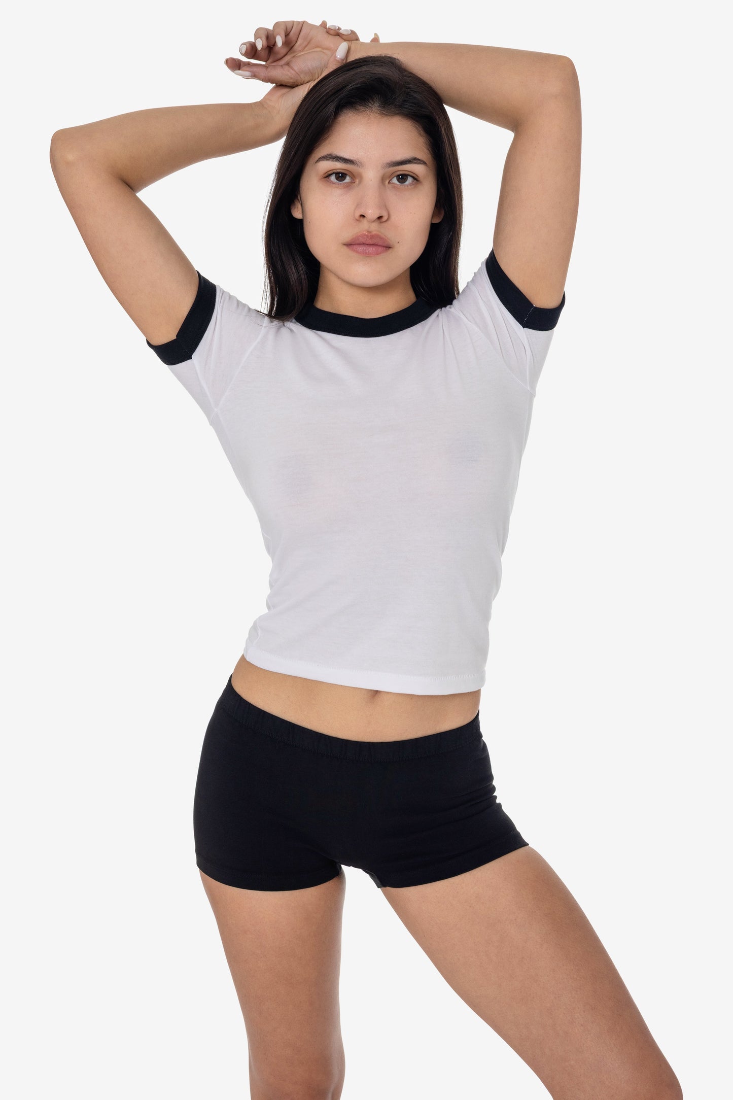 FF310 - Women's Poly Cotton Ringer Tee