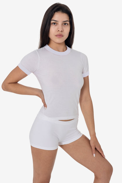 FF310 - Women's Poly Cotton Ringer Tee