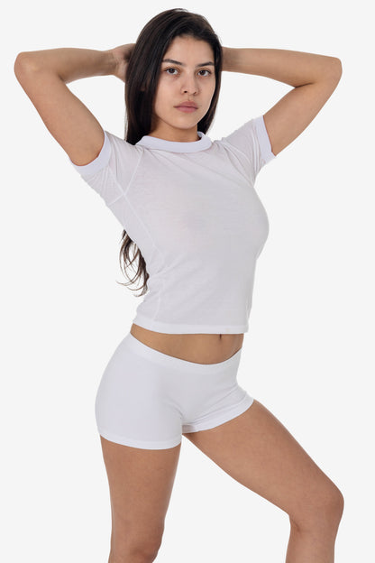 FF310 - Women's Poly Cotton Ringer Tee