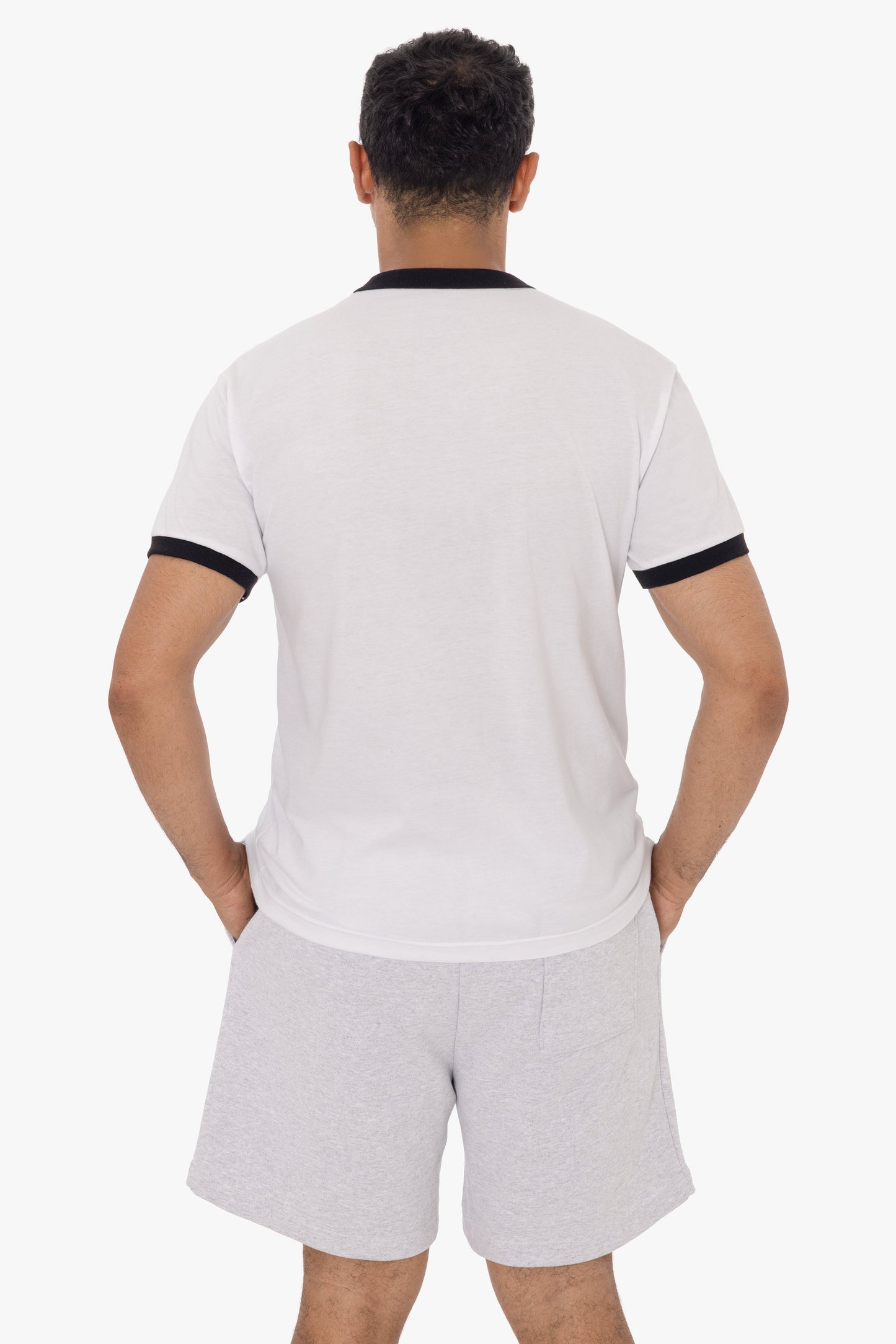 FF410 - Men's Poly Cotton Ringer Tee