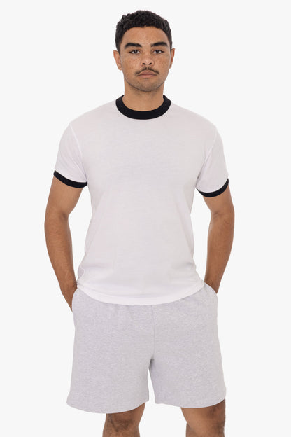 FF410 - Men's Poly Cotton Ringer Tee