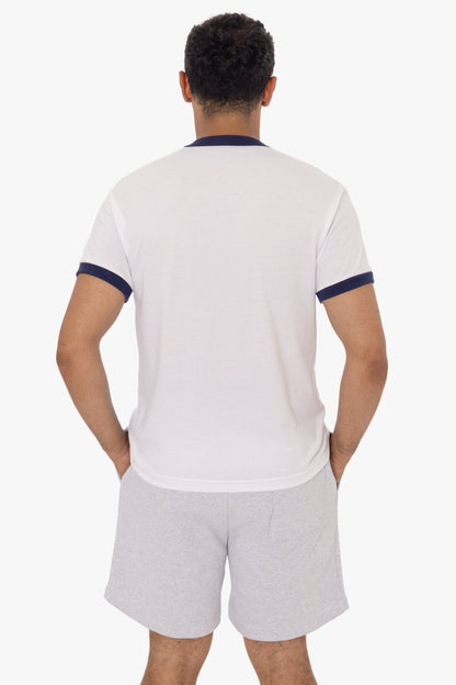 FF410 - Men's Poly Cotton Ringer Tee