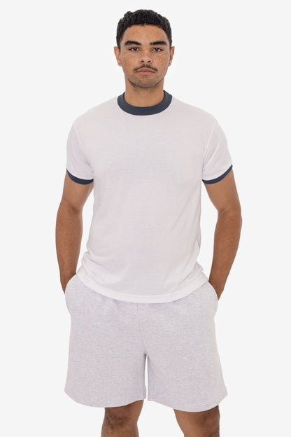 FF410 - Men's Poly Cotton Ringer Tee