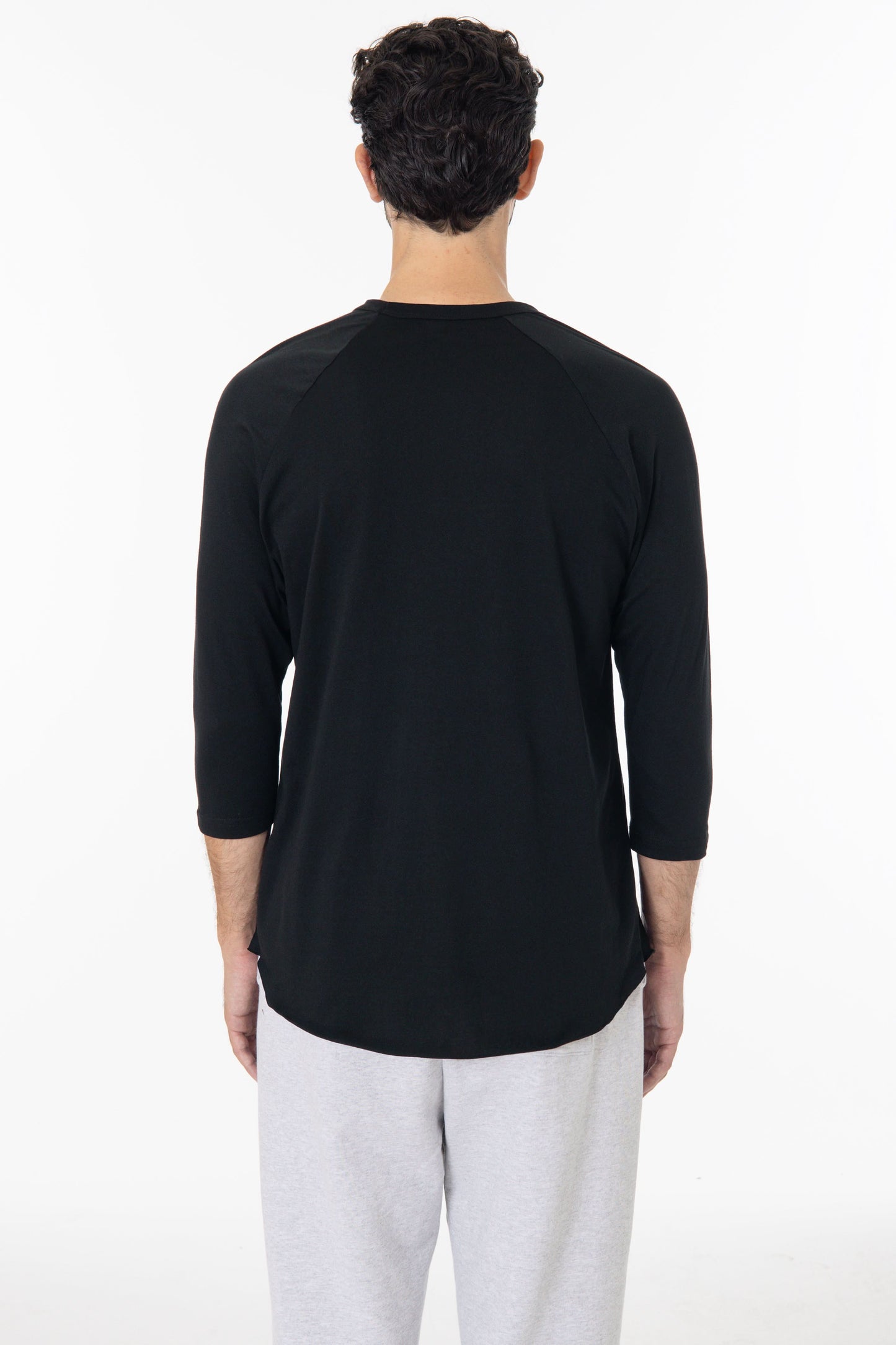 FF53 - 3/4 Sleeve Poly Cotton Raglan
