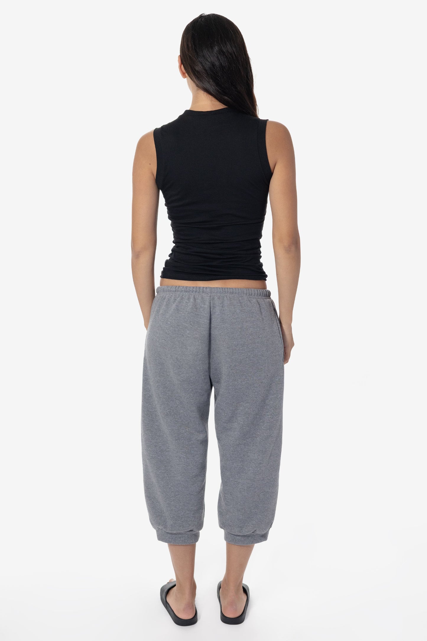 FLXTR346 - Tri-Blend Fleece Cropped Sweatpant