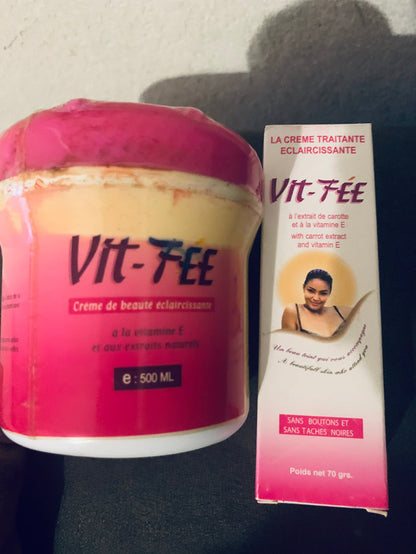 VIT FEE White Injection Gluta Koji White + ILLuminateur Whitening Body Lotion 2 pcs SET