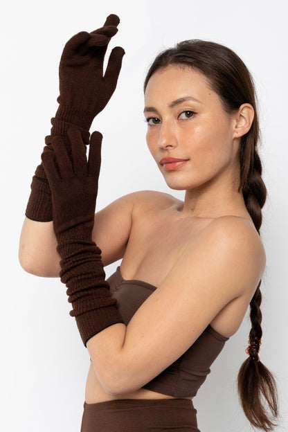 GLOVE02 - Long Unisex Acrylic Gloves