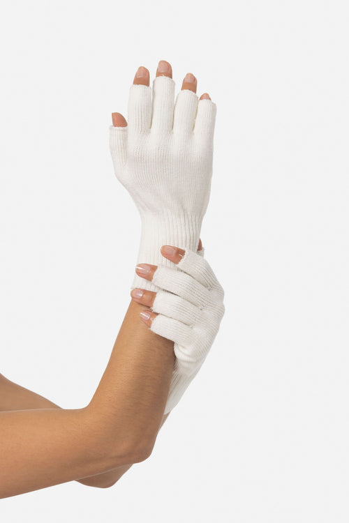 GLOVE03 - Unisex Acrylic Fingerless Gloves