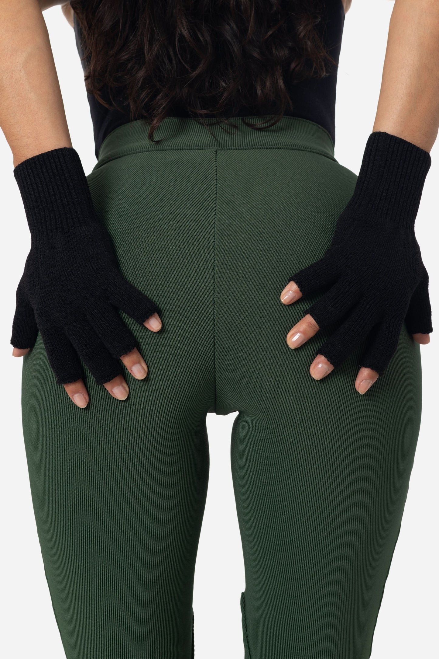 GLOVE03 - Unisex Acrylic Fingerless Gloves