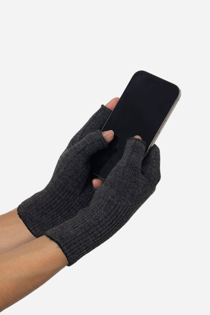 GLOVE03 - Unisex Acrylic Fingerless Gloves