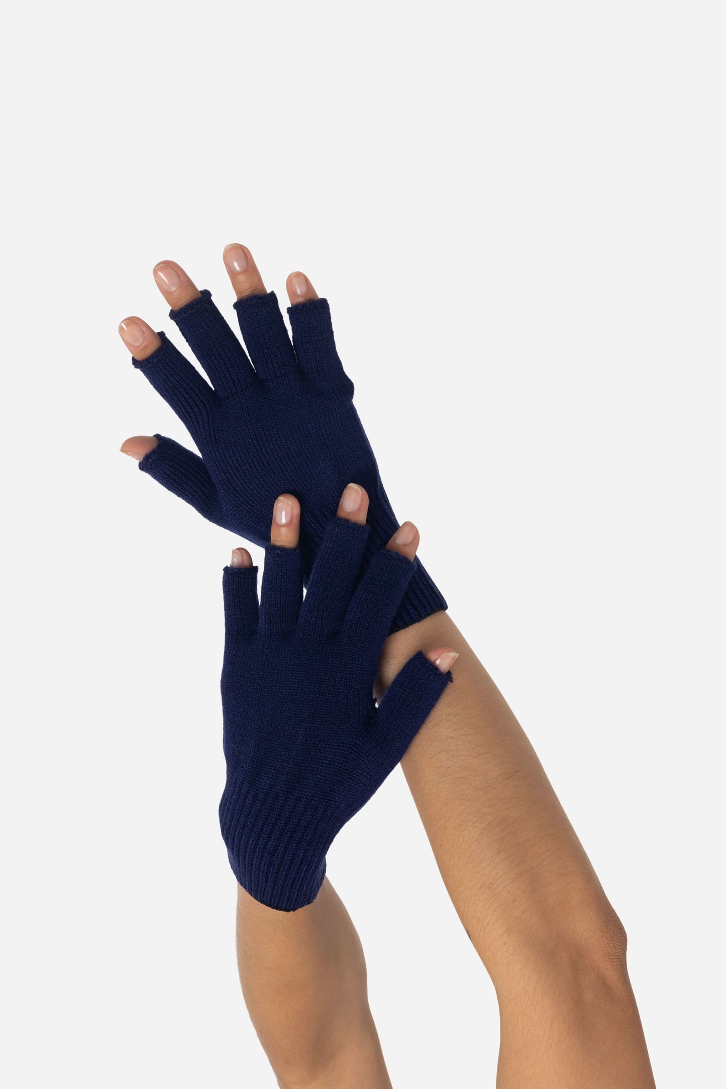 GLOVE03 - Unisex Acrylic Fingerless Gloves