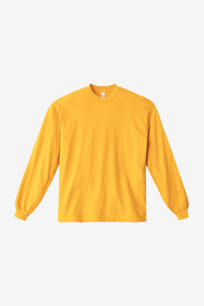 1807GD Unisex - 6.5oz Long Sleeve Garment Dye Crew Neck T-Shirt