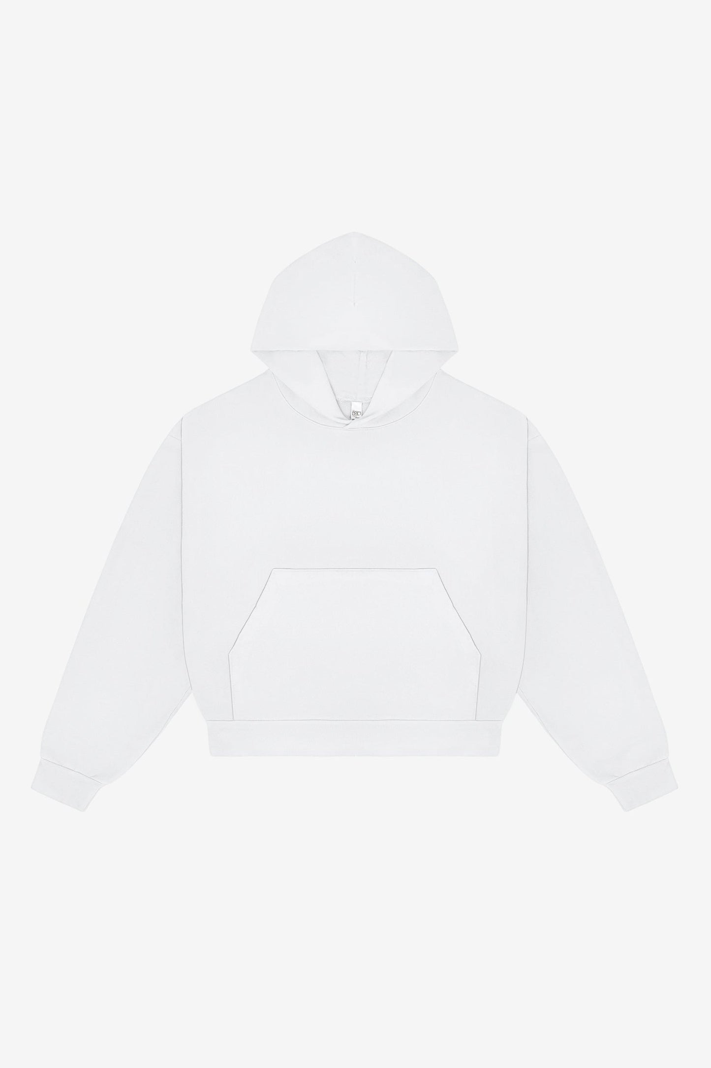 HF19 - Heavy Fleece Cropped Hoodie (Piece Dye)