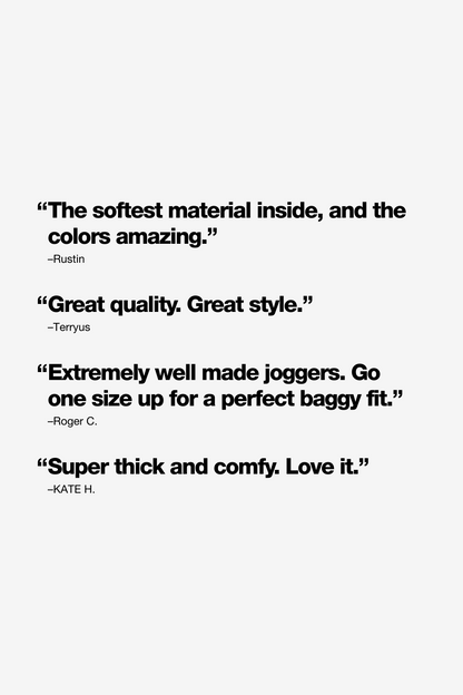 HF04 - Heavy Fleece Sweatpants (Garment Dye)