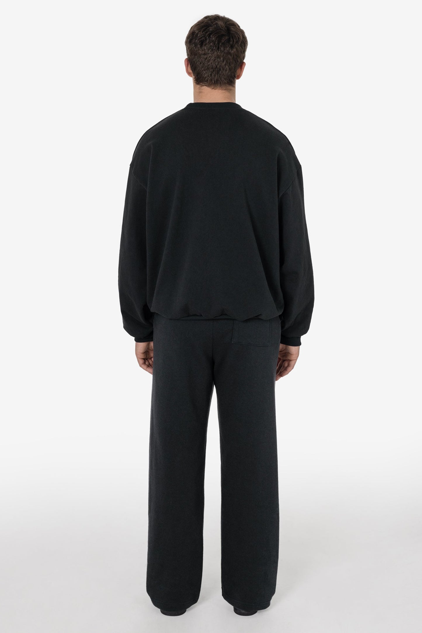 HF05 - Heavy Fleece Wide Leg Sweatpants (Piece Dye)