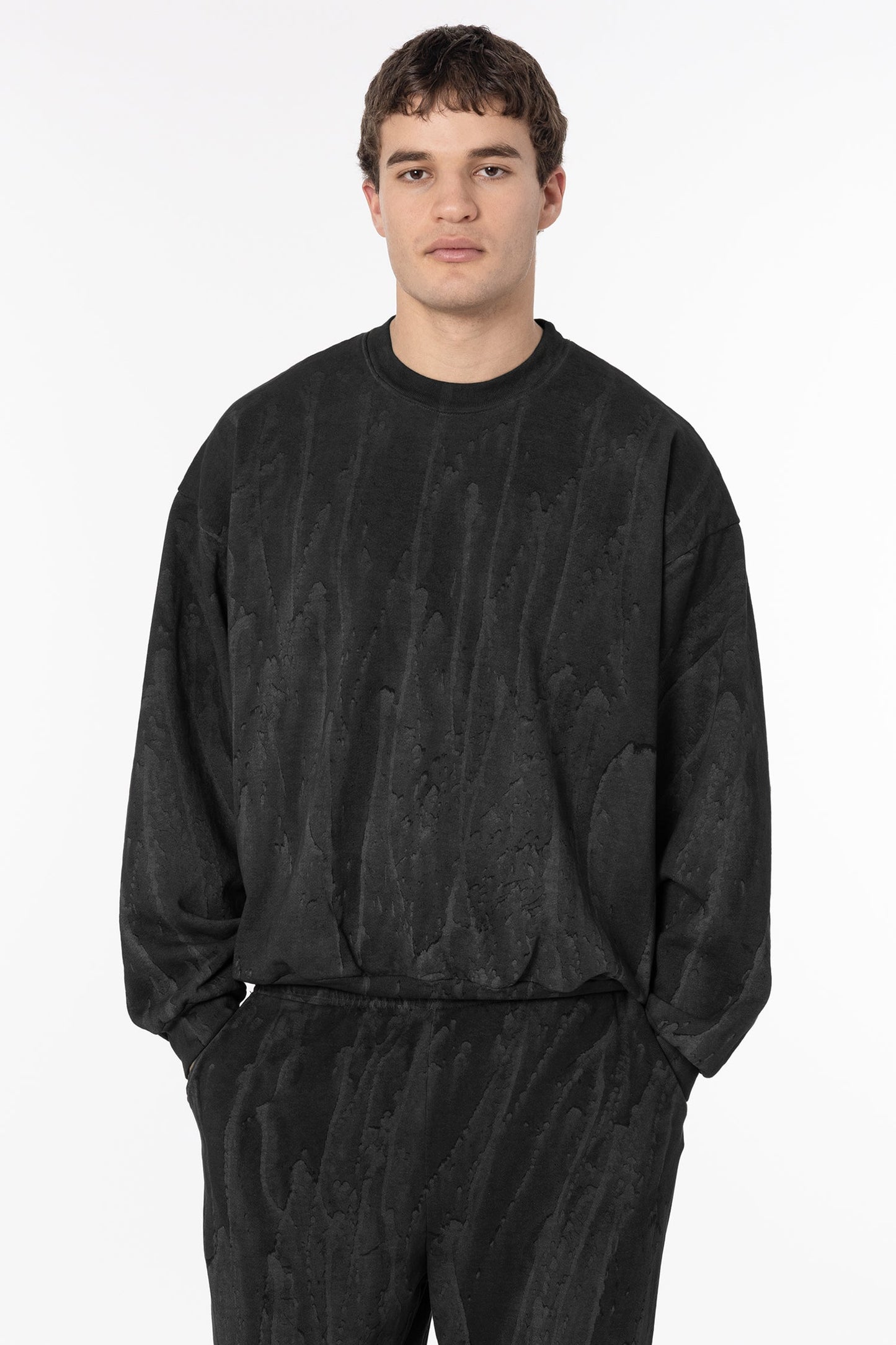 HF07 - Heavy Fleece Crewneck Sweatshirt (Garment Dye)