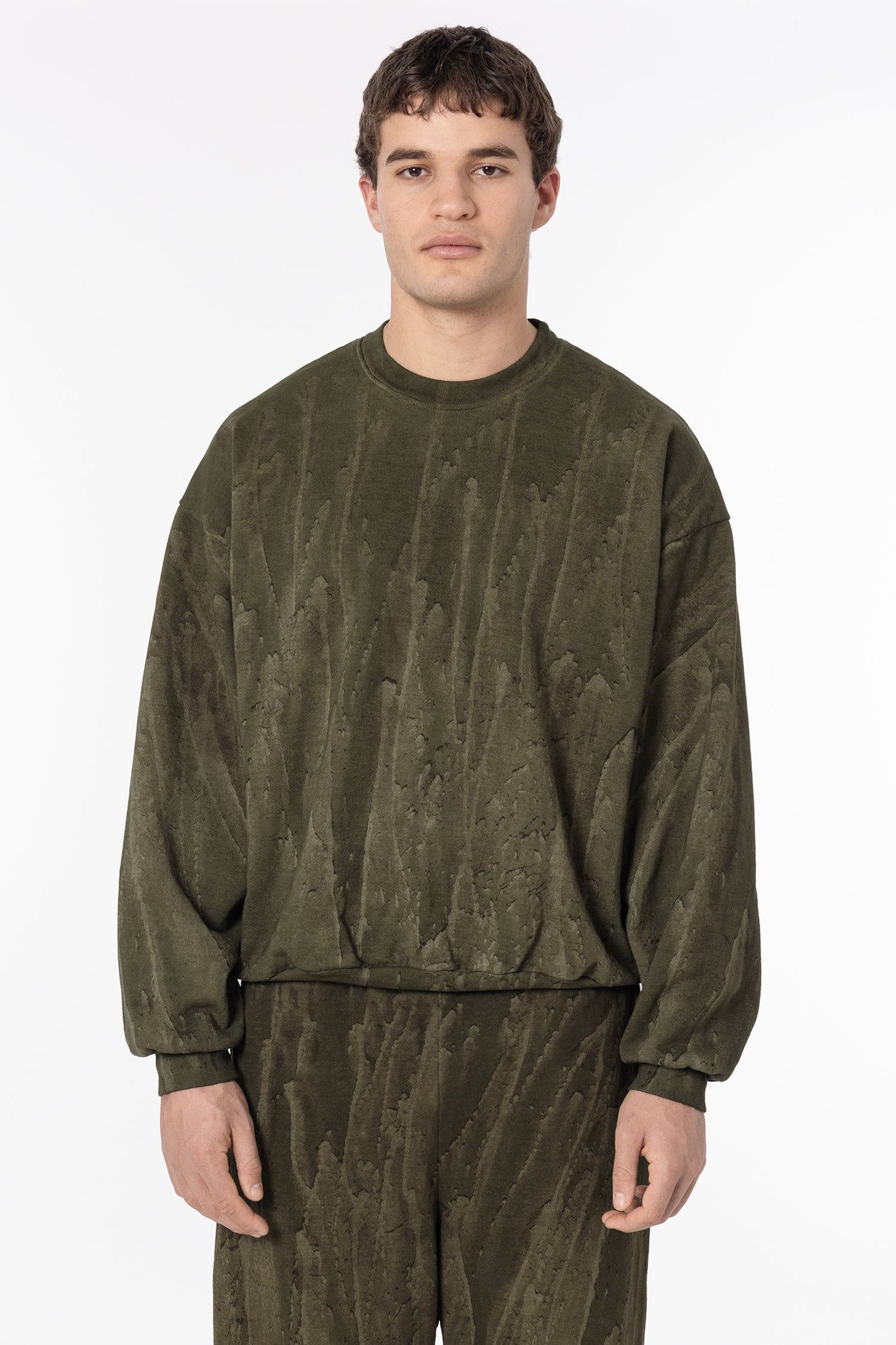 HF07 - Heavy Fleece Crewneck Sweatshirt (Garment Dye)