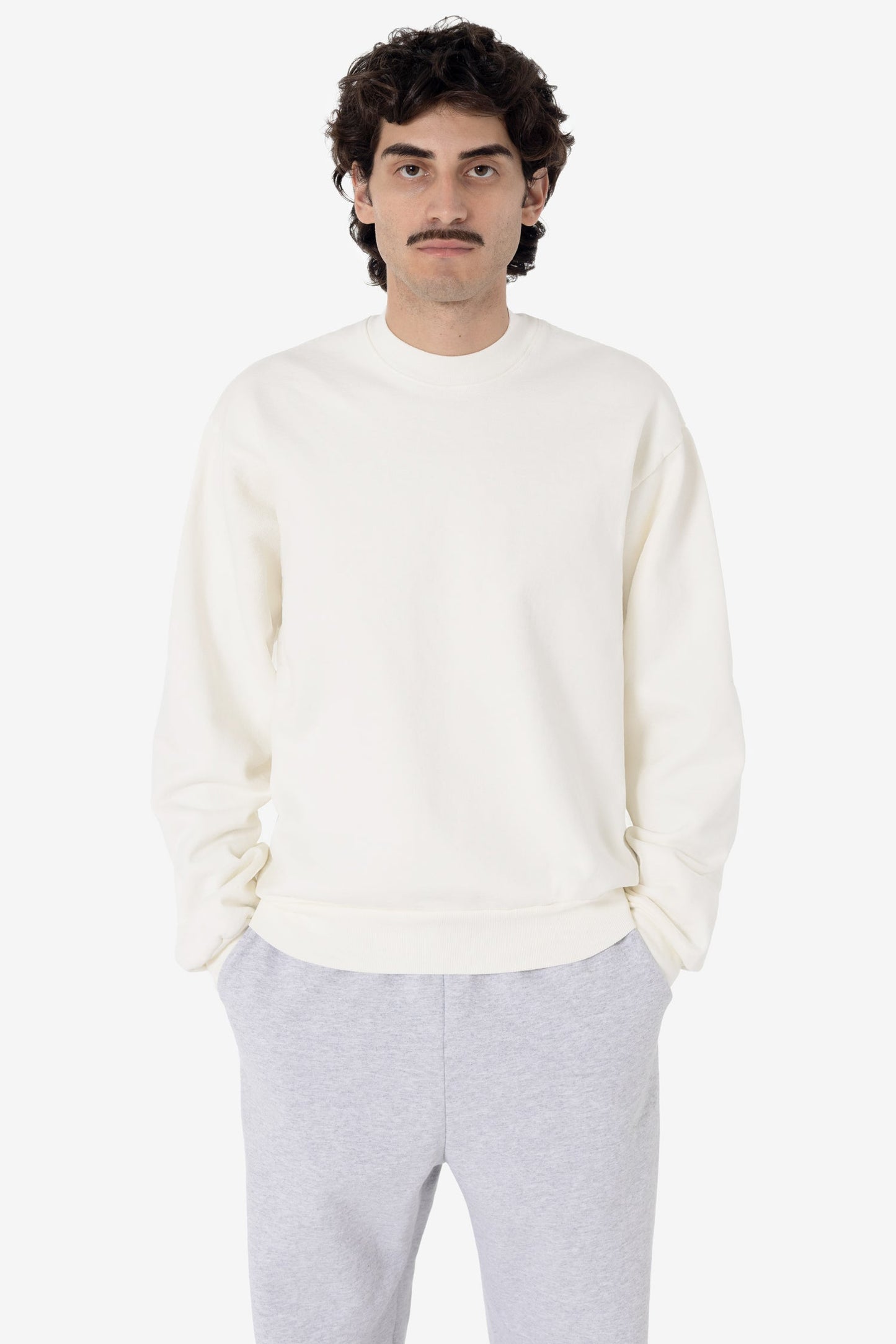 HF07 - Heavy Fleece Crewneck Sweatshirt (Garment Dye)